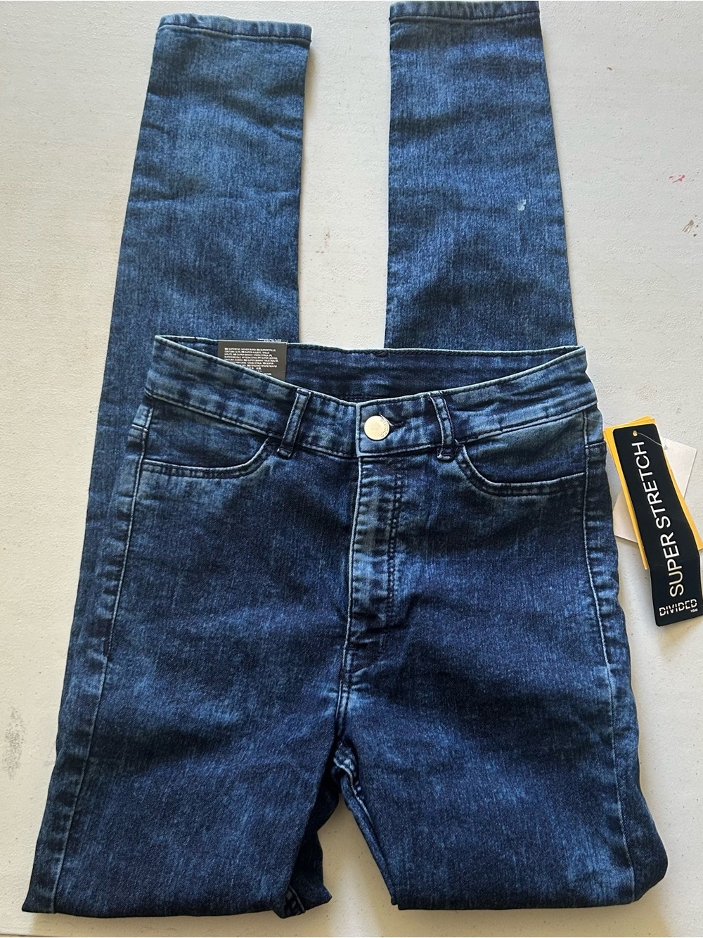 H&M Divided Super Skinny High Waist Jeans NWT Women’s Size 6